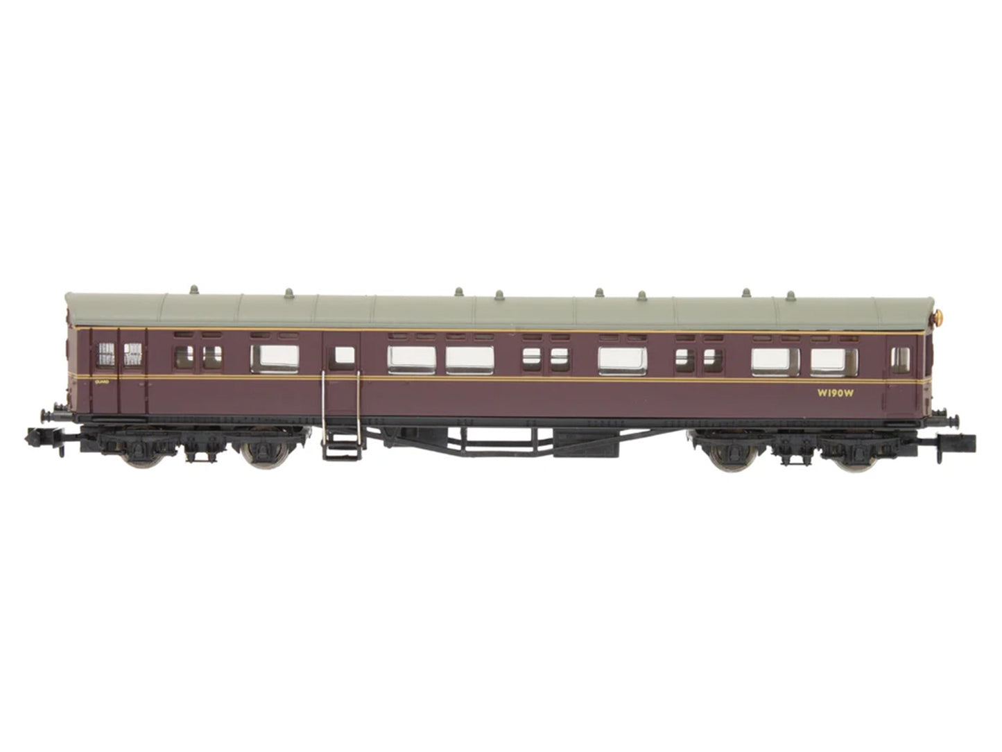Dapol 2P-004-019  Autocoach BR Maroon No Insignia W190W N Gauge