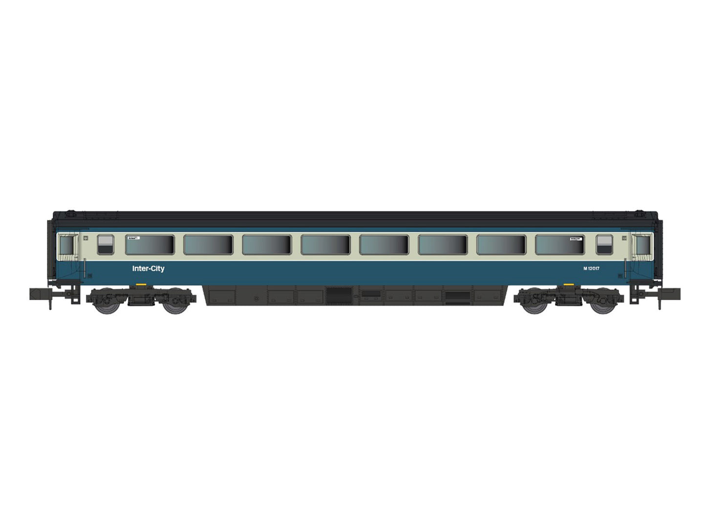 Dapol Mk3 2nd Class Coach BR Blue/Grey M12017 N Gauge DA2P-009-301