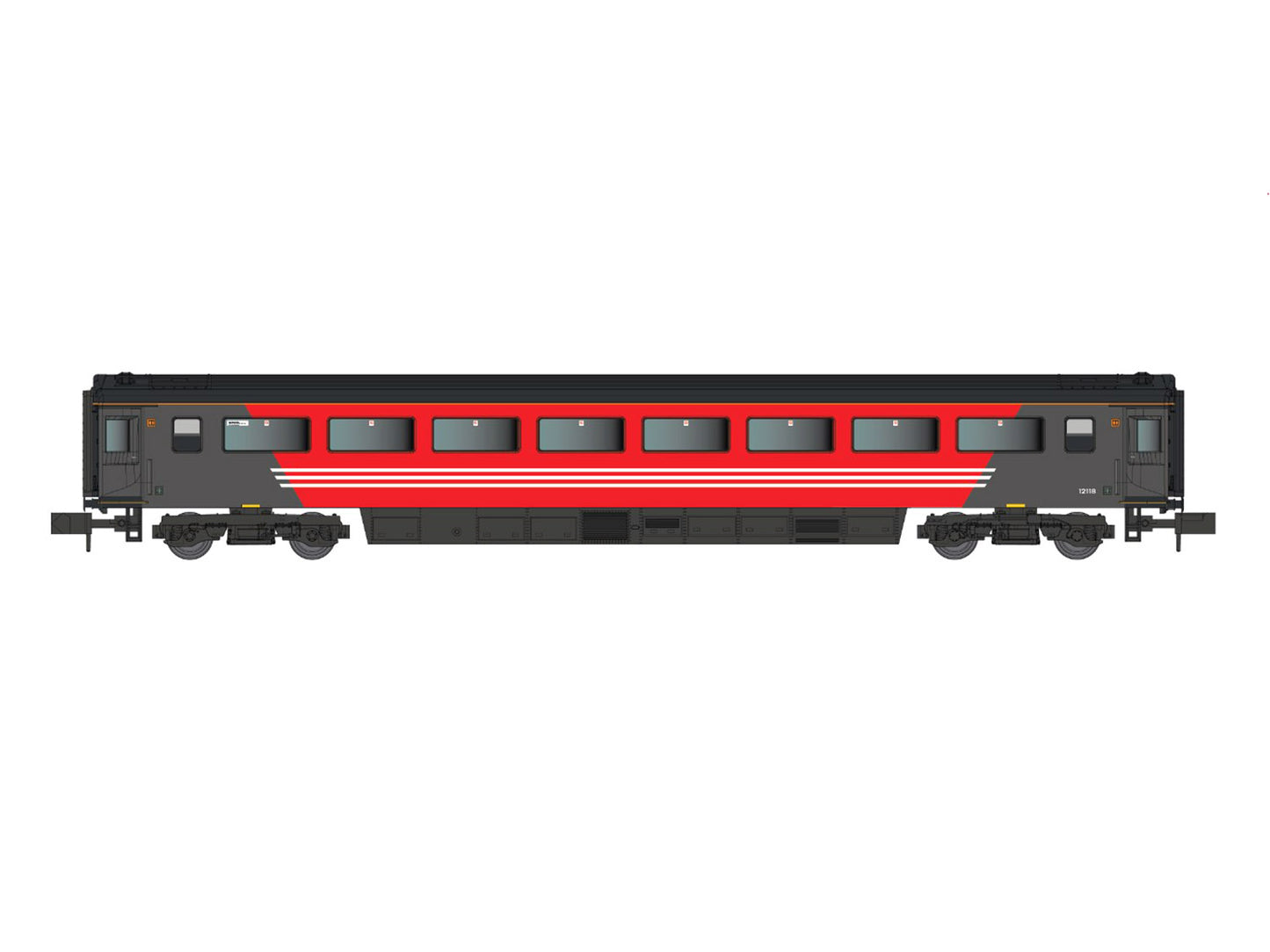 Dapol Mk3 2nd Class Coach Virgin Trains 12118 N Gauge DA2P-009-401