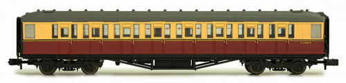 Dapol Gresley Coach BR Carmine/Cream 2nd E12047E DA2P-011-057 N Gauge
