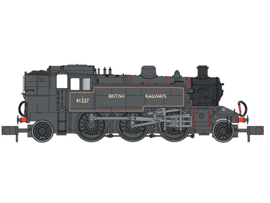 Dapol Ivatt 2-6-2T 41227 BR Lined Black (DCC-Fitted) DA2S-015-006D N Gauge