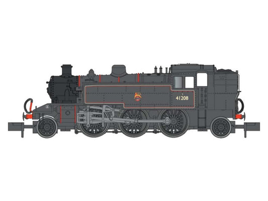 Dapol Ivatt 2-6-2T 41208 BR Early Lined Black (DCC-Fitted) DA2S-015-007D N Gauge