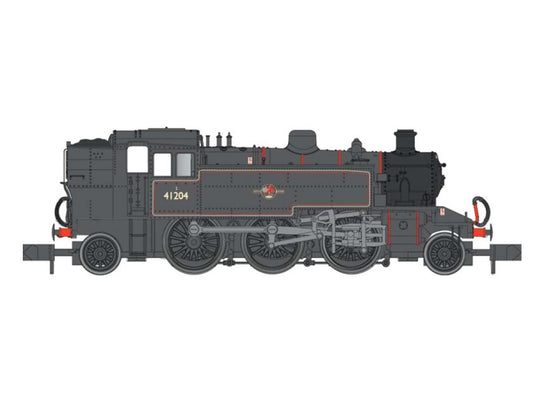 Dapol Ivatt 2-6-2T 41204 BR Late Lined Black (DCC-Fitted) DA2S-015-009D N Gauge