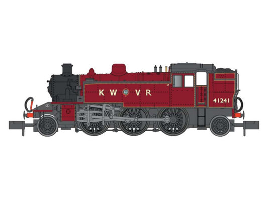 Dapol Ivatt 2-6-2T 41241 KWVR Lined Maroon (DCC-Fitted) DA2S-015-011D N Gauge