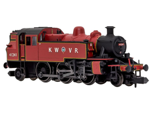 Dapol Ivatt 2-6-2T 41241 KWVR Lined Maroon (DCC-Fitted) DA2S-015-011D N Gauge