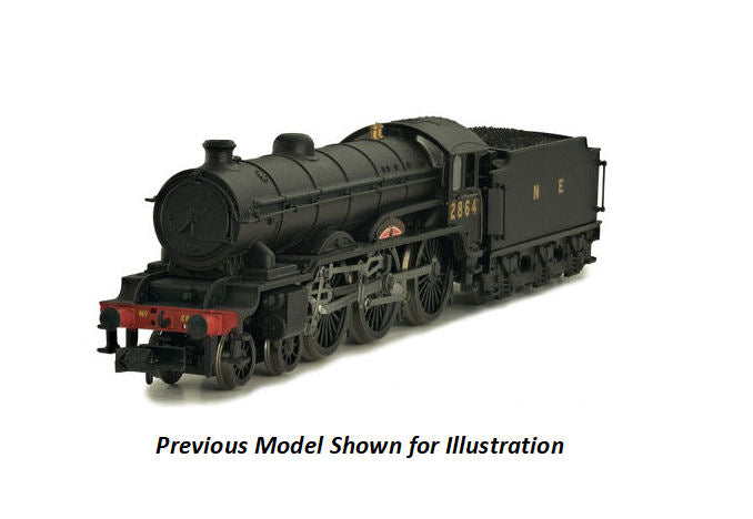 Dapol B17 Class 1667 'Bradford' NE Unlined Black (DCC-Fitted) DA2S-020-005D N Gauge