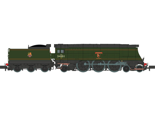 Dapol W/Country 34001 'Exeter' BR Early Green 2S-034-006 N Gauge