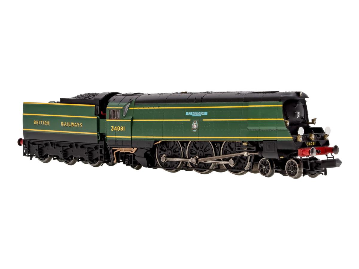 Dapol BofB 34081 '92 Squadron' BR Malachite Green DCC-Fitted 2S-034-008D N Gauge