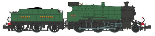 Dapol 43xx 2-6-0 Mogul 6336 Great Western Green (DCC-Sound) DA2S-043-001S N Gauge