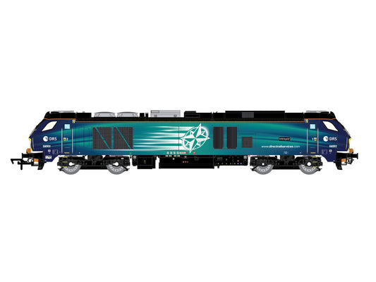 Dapol Class 68 002 'Compass' DRS New (DCC-Fitted) OO Gauge 4D-022-027D