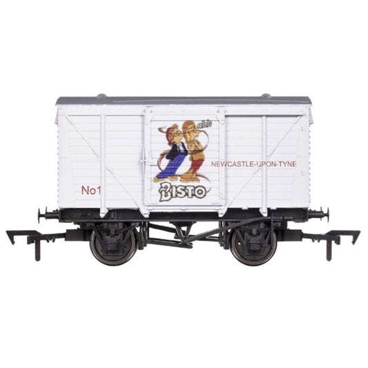 Dapol Bisto No.1 Weathered Ventilated Van OO Gauge DA4F-011-133