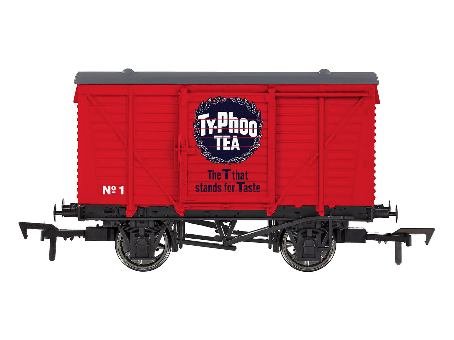Dapol Ventilated Van Typhoo Tea No.1 Weathered DA4F-011-139 OO Gauge