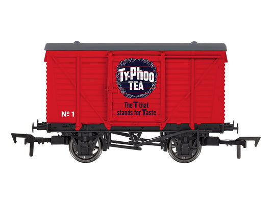 Dapol Ventilated Van Typhoo Tea No.1 Weathered DA4F-011-139 OO Gauge