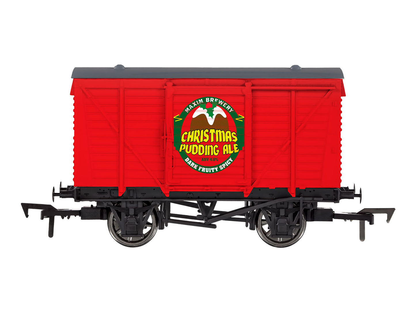 Dapol Ventilated Van Christmas Pudding Ale DA4F-011-162 OO Gauge