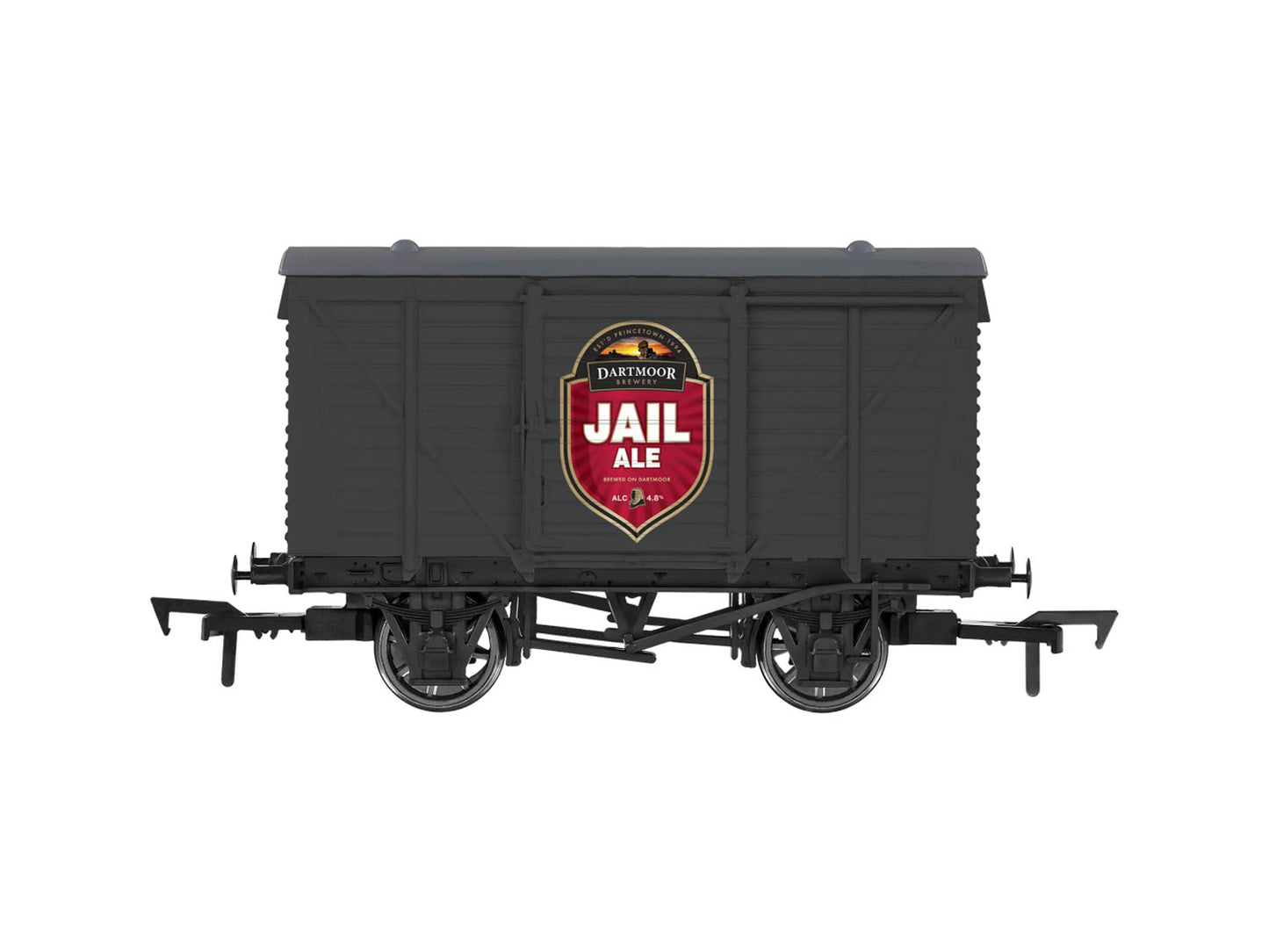 Dapol Ventilated Van Jail Ale Dartmoor Brewery DA4F-011-166 OO Gauge