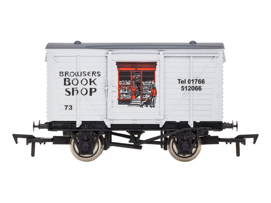 Dapol DA4F-011-175 Ventilated Van Browsers Book Shop Weathered OO Gauge