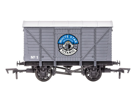 Dapol Ventilated Van Titanic Brewery White Star Golden Ale DA4F-012-079 OO Gauge