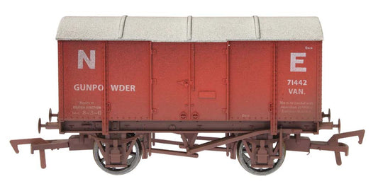 Dapol Gunpowder Van NE 71442 Weathered 4F-013-176 OO Gauge
