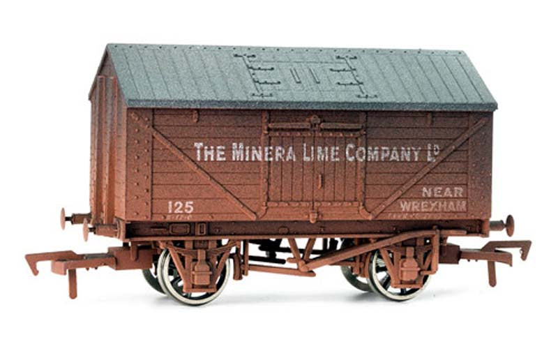 Dapol Lime Wagon Minera Weathered OO Gauge DA4F-017-002
