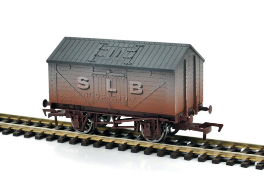 Dapol Lime Wagon SLB 528 Weathered DA4F-017-026 OO Gauge