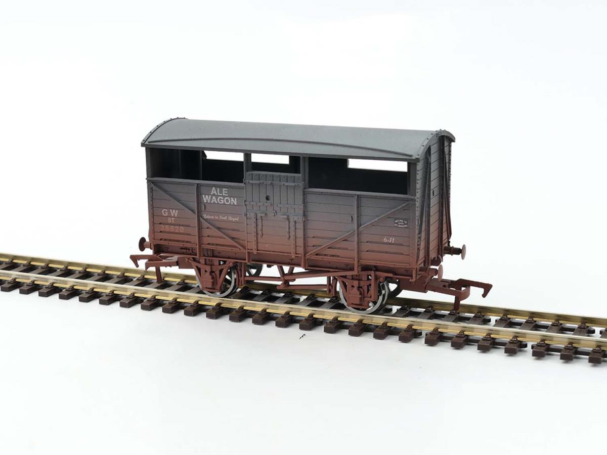 Dapol Ale Wagon GWR 38620 Weathered 4F-020-048 OO Gauge