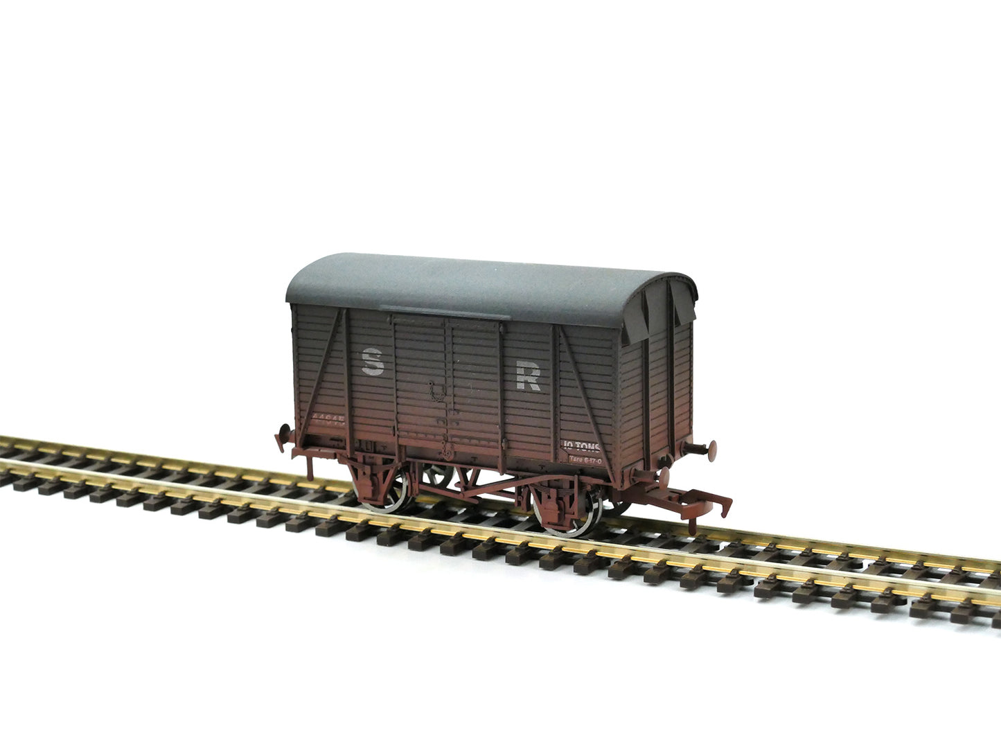 Dapol Box Van SR 44645 Weathered DA4F-021-040 OO Gauge