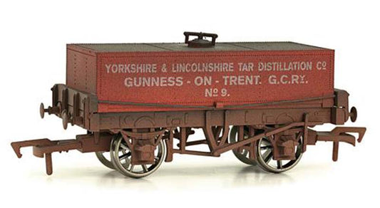 Dapol Rectangular Tank Yorkshire & Lincolnshire Tar Weathered OO Gauge