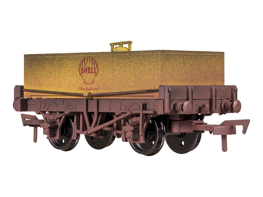 Dapol Rectangular Tank Shell Oil Weathered 4F-032-024