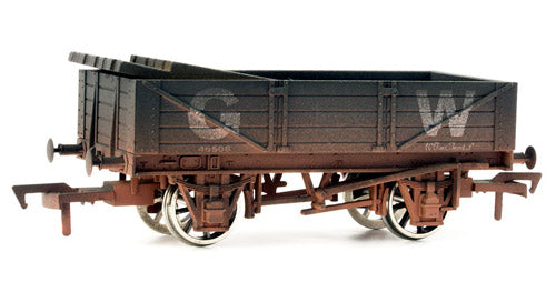 Dapol 4 Plank Wagon GWR 45550 Weathererd DA4F-040-032 OO Gauge
