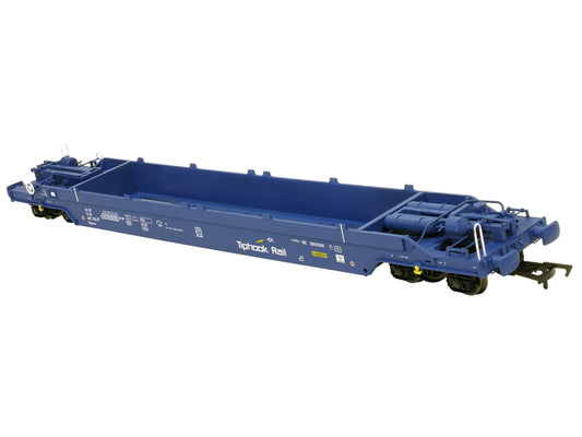 Dapol KQA/KTA Container Wagon Tiphook Blue 4907 033 1 DA4F-048-001 OO Gauge
