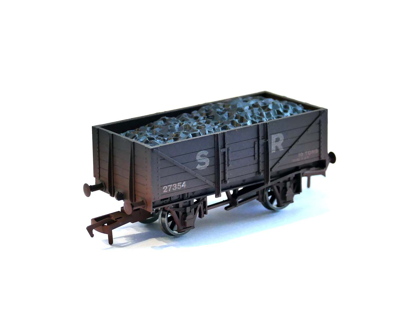 Dapol 5 Plank Wagon SR 27354 Weathered OO Gauge 4F-051-060