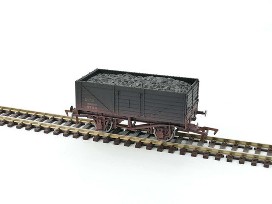 Dapol 7 Plank Wagon Bersham 5738 Weathered 4F-071-173 OO Gauge