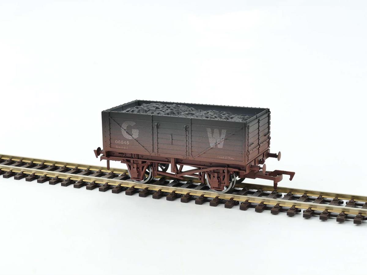 Dapol 7 Plank Wagon GWR 06545 Weathered 4F-071-179 OO Gauge