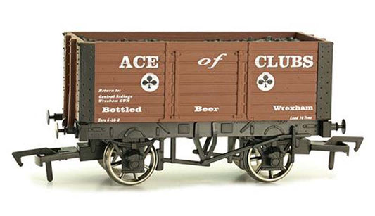 Dapol 7 Plank Wagon 9ft Wheelbase Ace of Clubs OO Gauge DA4F-072-005