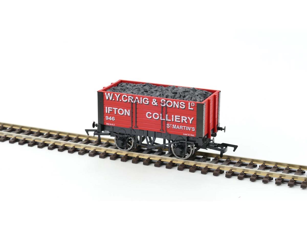 Dapol 7 Plank Wagon 9ft Wheelbase WY Craig Brynkinalt 29918 DA4F-072-025 OO Gauge