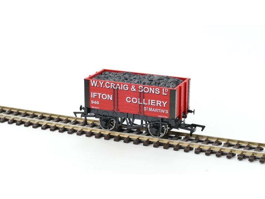 Dapol 7 Plank Wagon 9ft Wheelbase WY Craig Brynkinalt 29918 DA4F-072-025 OO Gauge