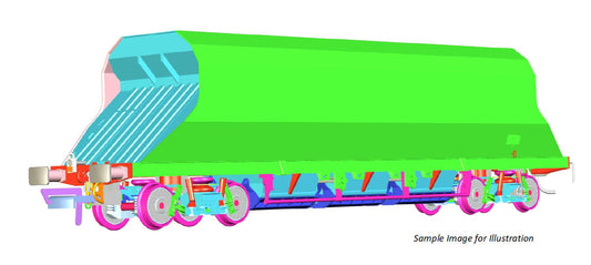 Dapol P&D JHA (End Hopper) ARC 17918 DA4F-081-002 OO Gauge