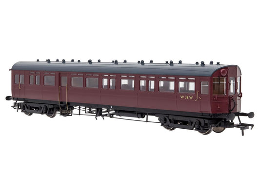 Dapol GWR Autocoach W38 BR Maroon DA4P-004-007 OO Gauge