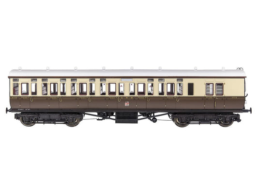Dapol 4P-020-202 GWR Toplight Mainline City T Cty Choc/Cm 3rd Brake 3752 S3 OO