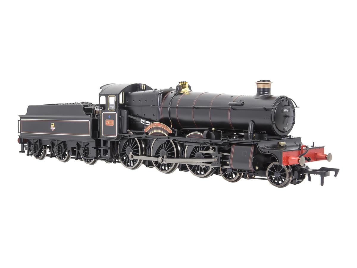 Dapol 7800 Class 7821 Ditcheat Manor BR Lined Black (DCC-Sound) DA4S-001-011S OO Gauge