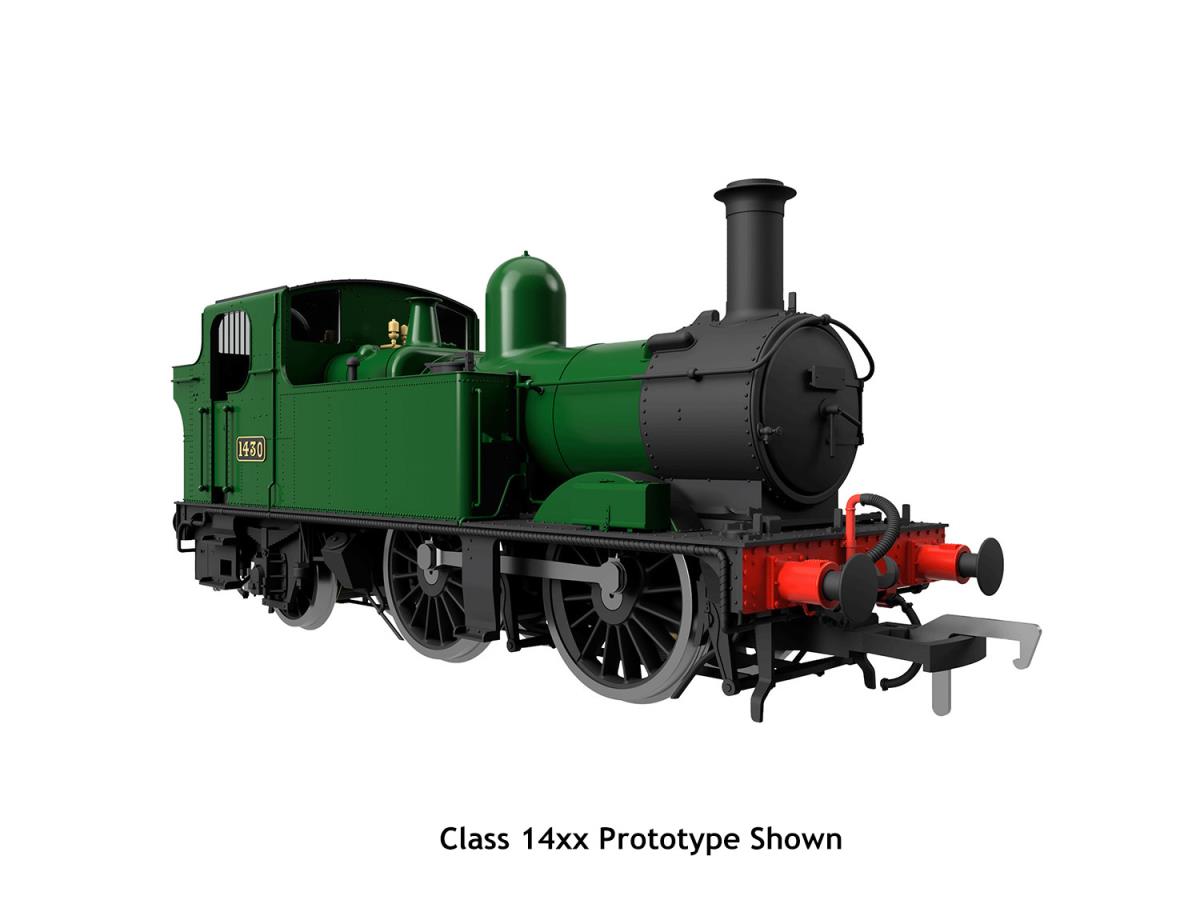 Dapol 0-4-2 14xx Class BR Black (GWR) 1401 (DCC-Sound) OO Gauge 4S-006-023S