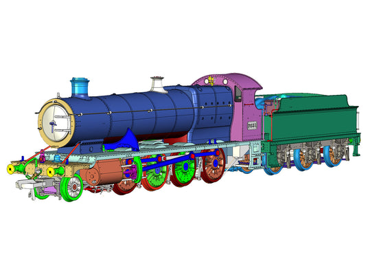 Dapol 28xx/2884 2831 GWR Lined Green (DCC-Fitted) OO Gauge 4S-009-001D