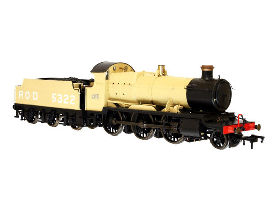 Dapol 43xx 2-6-0 Mogul 5322 Khaki (DCC-Sound) DA4S-043-008S OO Gauge