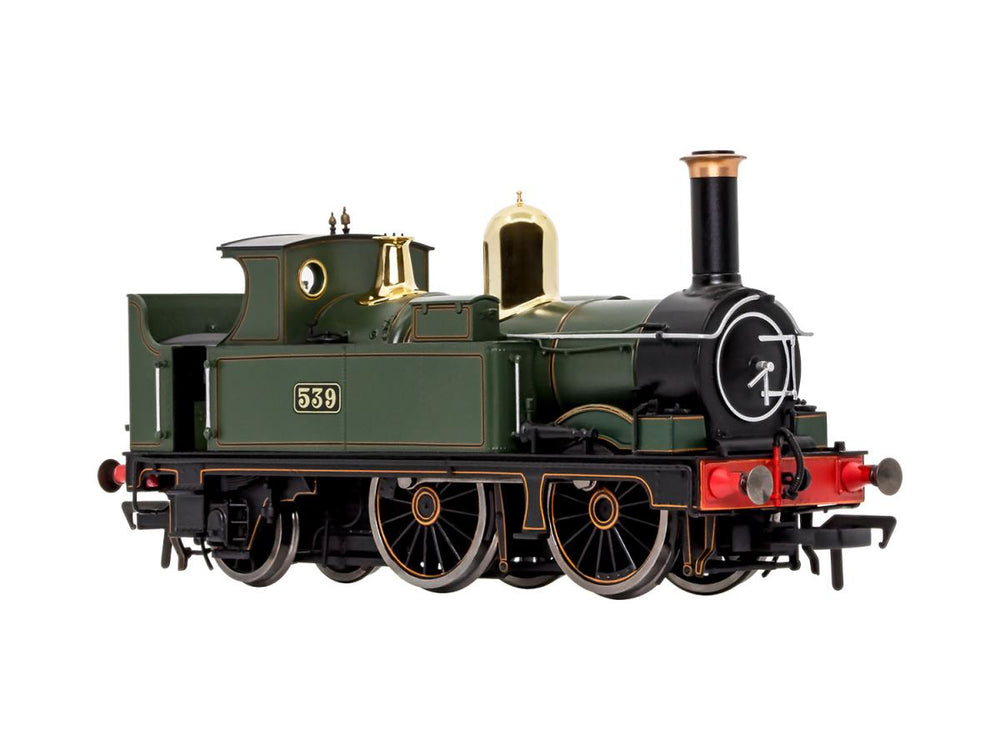 Dapol 0-4-2 517 Class Lined GW Green Black Frames 539(DCC-Sound) DA4S-517-006S