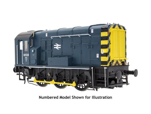 Dapol Class 08 Unnumbered BR Blue w/Wasp Stripes (DCC-Sound) DA7D-008-020US O Gauge