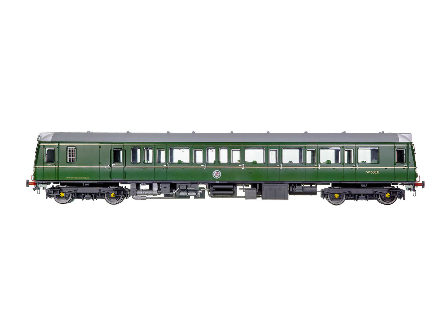 Dapol Class 121 55031 BR Green w/Speed Whiskers (DCC-Fitted) DA7D-009-006D O Gauge