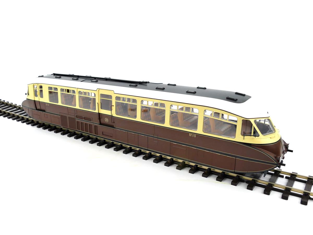 Dapol 7D-011-002  Streamlined Diesel Railcar 10 GWR Monogram O Gauge