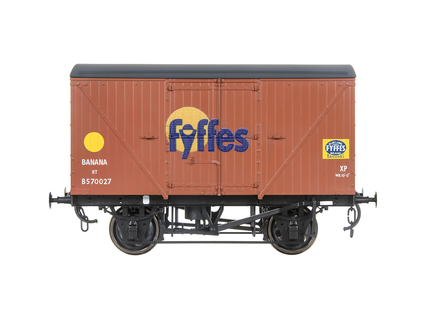 Dapol Banana Van Fyffes Bauxite Large Logo B570027 O Gauge 7F-016-009