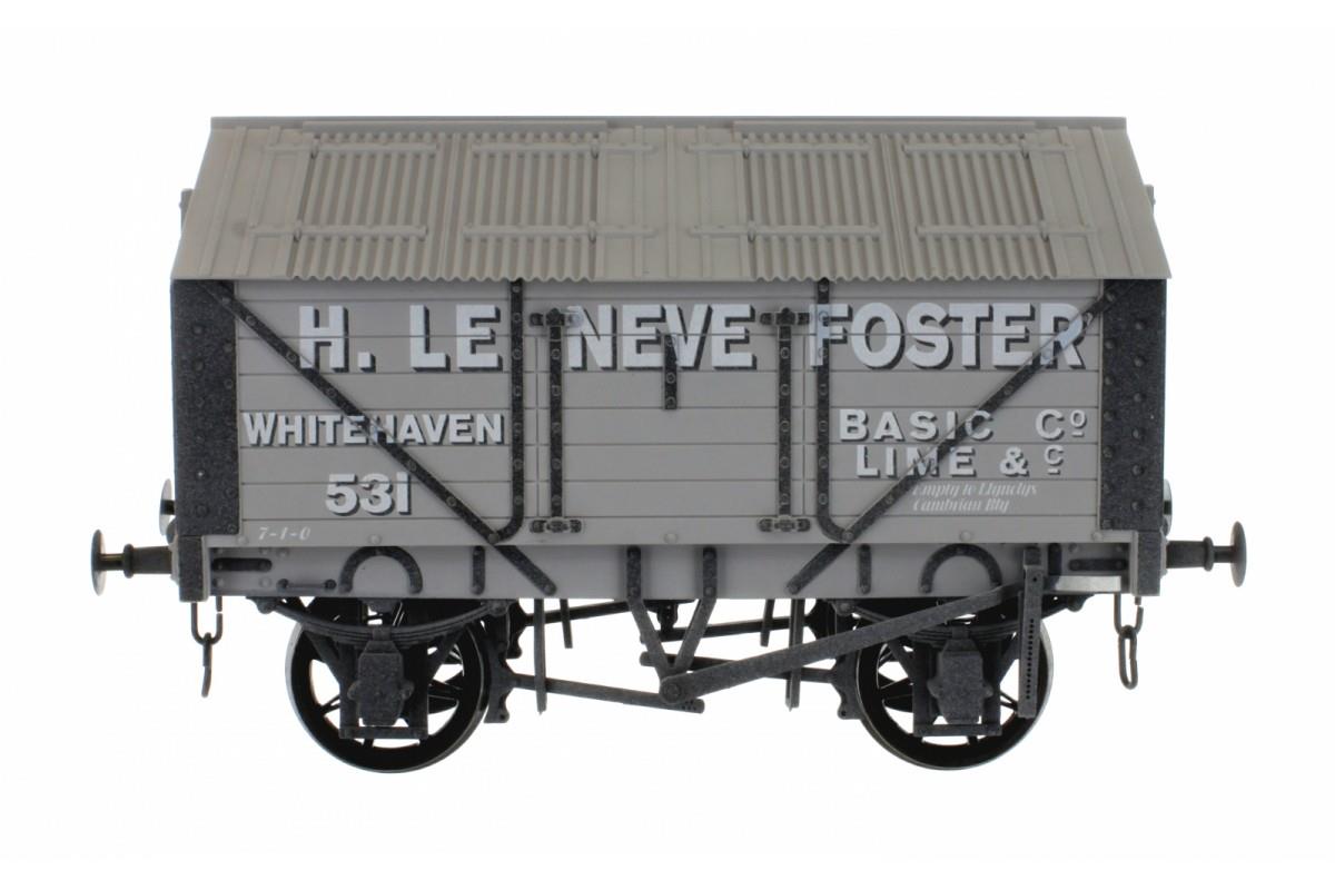 Dapol Lime Van H Le Neve Foster Weathered O Gauge DA7F-017-001W