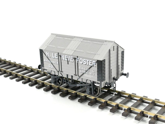 Dapol Lime Van H Le Neve Foster Weathered O Gauge DA7F-017-001W